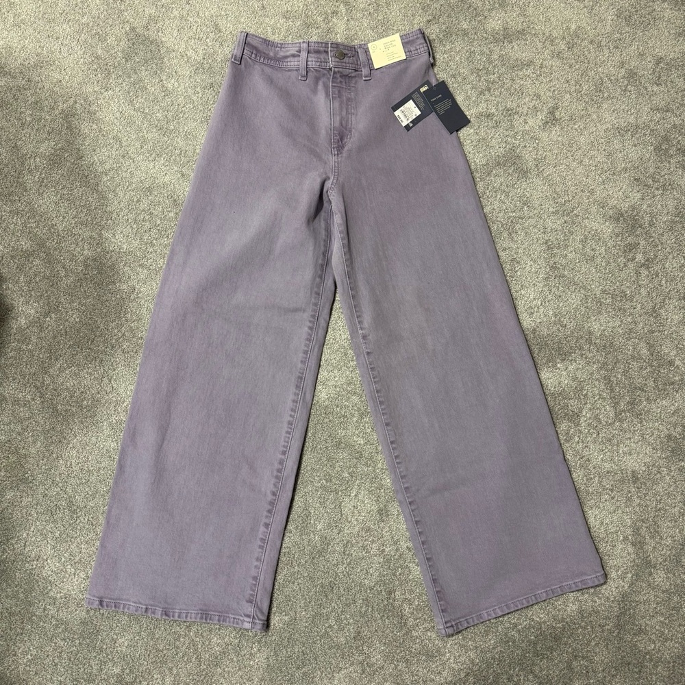 NWT Universal Thread Lavender High-Rise Sailor Wide Leg Jeans Size 4